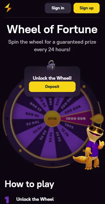 Wheel of Fortune on Zoome Casino App